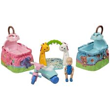 Lote mixto de muebles para bebé Fisher Price y Barbie segunda mano  Embacar hacia Mexico