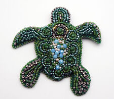 Broche handmade turtle d'occasion  Expédié en Belgium