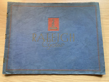 Raleigh 1936 catalogue. for sale  PENRITH