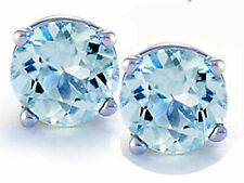 Genuine aquamarine earrings for sale  New York