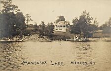A View Of A Residence On Mombasha Lake, Monroe, New York NY RPPC  till salu  Toimitus osoitteeseen Sweden
