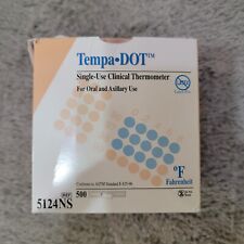 Quantidade 588 3M Tempa Dot 5124NS Fahrenheit termômetros clínicos de uso único comprar usado  Enviando para Brazil