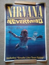 Nirvana poster original for sale  ALTRINCHAM