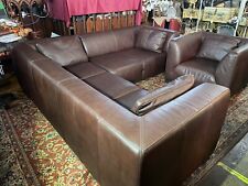 Genuine leather corner for sale  PWLLHELI