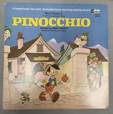 Disco de vinil vintage Pinóquio 1969 Disneylândia álbum e livro de histórias 3905 comprar usado  Enviando para Brazil