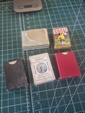 vintage playing card games for sale  STOWMARKET