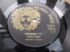 WILLIE LINDO - MIDNIGHT 7'' RARE REGGAE 1978 BLACK WAX LISTEN comprar usado  Enviando para Brazil