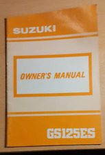 Suzuki gp125es owners for sale  HEMEL HEMPSTEAD