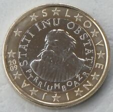 1 E.uro Moneda de Curso Eslovenia 2009 sin circular segunda mano  Embacar hacia Argentina