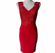 Abendkleid rot elegant gebraucht kaufen  Alfter