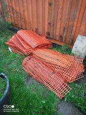 Red barrier fencing for sale  UK