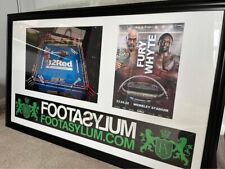 Tyson fury framed for sale  UXBRIDGE