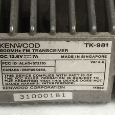 Kenwood 981 transceiver for sale  Huntington Beach