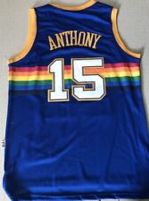 Camiseta masculina retrô basquete NBA Carmelo Anthony Denver Nuggets Throwback comprar usado  Enviando para Brazil