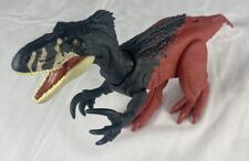 FUNCIONANDO Jurassic World Dominion Roar Strikers Megaraptor Jurassic Park Raptor comprar usado  Enviando para Brazil