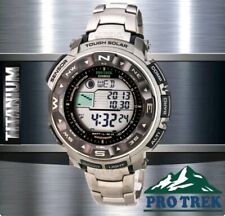 Usado, Relógio de pulso Casio masculino Protrek PRW2500T-7CR multibanda solar atômico, pulseira de titânio comprar usado  Enviando para Brazil