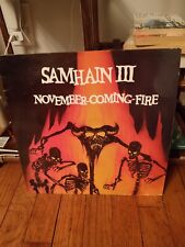Samhain - Novembro Coming Fire 1986 EUA 1º - LP de vinil Punk Danzig Misfits Goth comprar usado  Enviando para Brazil