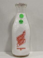 Tspq milk bottle for sale  Cortland
