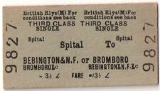 Railway ticket spital for sale  WIRRAL
