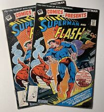 Usado, DC Comics Presents Superman And The Flash #1 Whitman Variant X2 copias Lote 1978 segunda mano  Embacar hacia Argentina