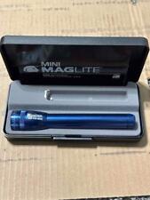 Usado, Mini Maglite con Estuche Original Pequeña Linterna Halógena Compacta Pequeña Probada Azul segunda mano  Embacar hacia Argentina