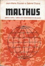 Usado, Livro: Malthus (Jean-Marie Poursin; Gabriel Dupuy) maltusianismo, antinatalismo comprar usado  Brasil 