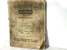 Sears allstate motorcycle for sale  Utica
