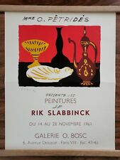 Rik slabbinck exhibition usato  Spedire a Italy