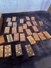 Wooden domino set for sale  LINLITHGOW