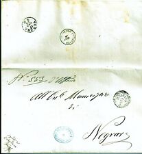 1868 lettera raro usato  Roma