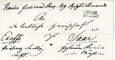 Austria Galicia Polonia 1845 correo con sello del Regimiento Kaiser Ferdinand Cheval segunda mano  Embacar hacia Mexico