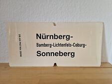 Zuglaufschild nürnberg lichte gebraucht kaufen  Leipzig