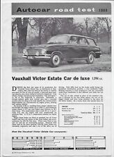 vauxhall victor estate for sale  NEWMARKET