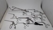 Used, Lot of 21 Surgical ENT Biopsy Cutting Forceps Rongeurs Punches and More for sale  Shipping to South Africa