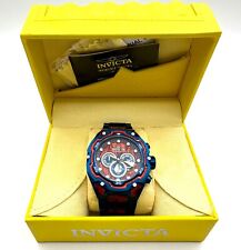 Relógio de pulso Invicta Speedway cronógrafo quartzo Tritnite azul/vermelho 54mm - AA100 comprar usado  Enviando para Brazil