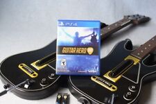 Guitar Hero Live PS4 duas guitarras dois dongles alças de ombro e jogo comprar usado  Enviando para Brazil