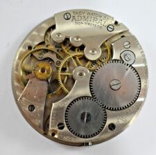 Vintage Admiral Tacy Watch Co 7J 43.07mm OF Pocket Watch Movement lot.x for sale  Elkridge