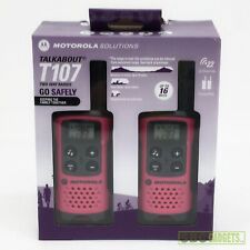 Radio de dos vías Motorola Solutions Talkabout T107, paquete de 2 - leer descripción, usado segunda mano  Embacar hacia Argentina