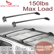 For 02-06 Honda CRV CR-V Pair Roof Rack Cross Bar Aluminum Alloy Luggage Carrier for sale  Shipping to South Africa