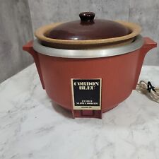 Vintage Cordon Bleu Slow Cooker with Pearsons of Chesterfield Crock Pot for sale  Shipping to South Africa