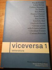 Libro viceversa letteratura usato  Villanova Di Camposampiero