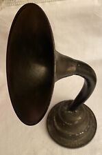 Vintage Victrola  Speaker Horn Metal bell; music reproducer Attached To Stand 13 for sale  Hemet