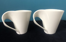 white porcelain mug for sale  EPPING