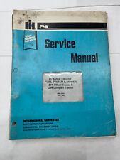 Service manual engine for sale  Edinburg