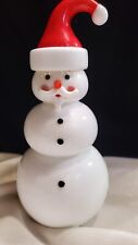 Vitrix Art Glass Lamp Work Snowman Glass Signed 2012 for sale  Shipping to South Africa