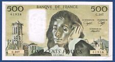 .billet 500 francs d'occasion  France