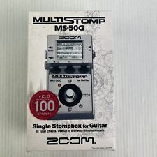 Pedal de efeitos Zoom Multistomp MS-50G stompbox único comprar usado  Enviando para Brazil