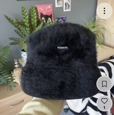 Black fluffy kangol for sale  PLYMOUTH