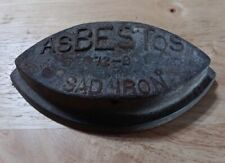 Asbestos sad iron for sale  Humeston