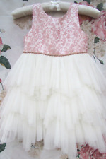 Pink ivory tulle for sale  DAVENTRY